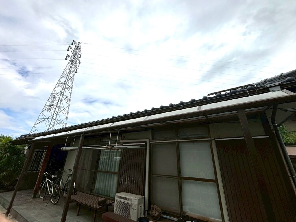 小倉南区　G様邸　外壁　着工 (1)